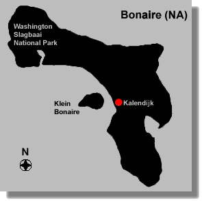 Map of Bonaire