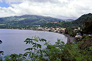 Beautiful Bay and landsape on Martinique